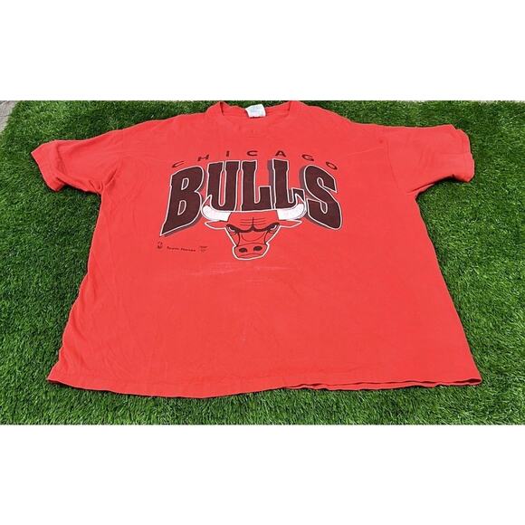 Hanes Other - Hanes Beefy T Chicago Bulls Vintage NBA T-Shirt XXL Single Stitch Basketball